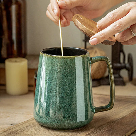 24 OZ Tall Ceramic Coffee Mug