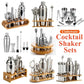 Comprehensive Stainless Steel Bartender Kit