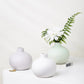 Light Blue Ceramic Ball Vase - Nordic Table Decor