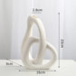 Interlock Vase for Wedding or Living Room Decor