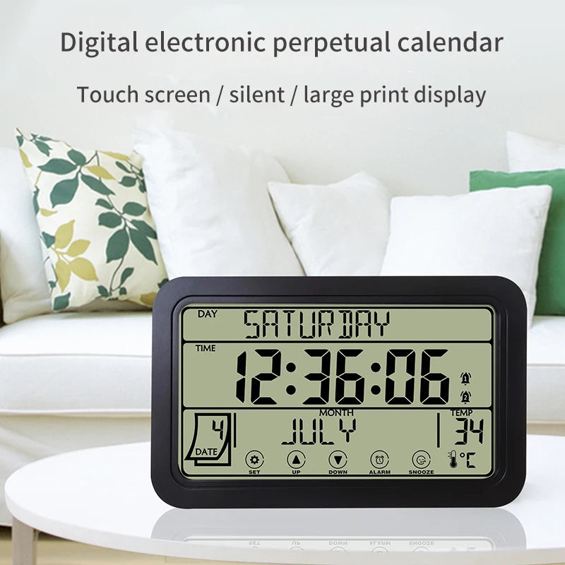 Large Number Digital Wall Clock