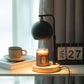 Adjustable Black Candle Warmer - With Timer & 2 Bulbs