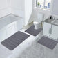 Soft Memory Foam Bathroom Rug Set