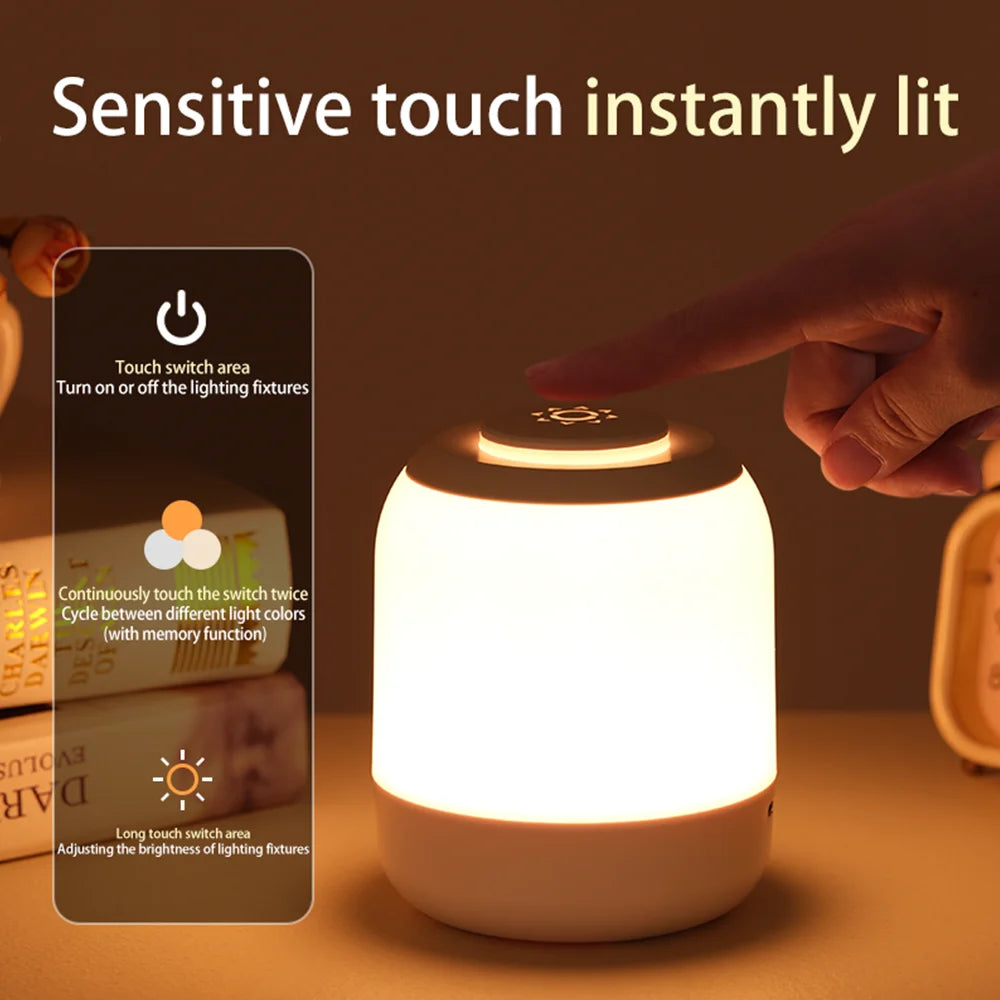 Portable Touch Sensor Night Lamp