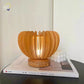 Retro LED Pumpkin Table Lamp - Wooden Touch USB