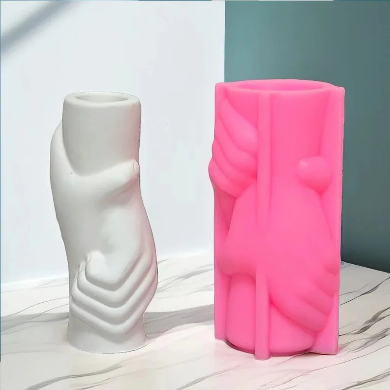 Creative 3D Silicone Mold for DIY Resin Vase