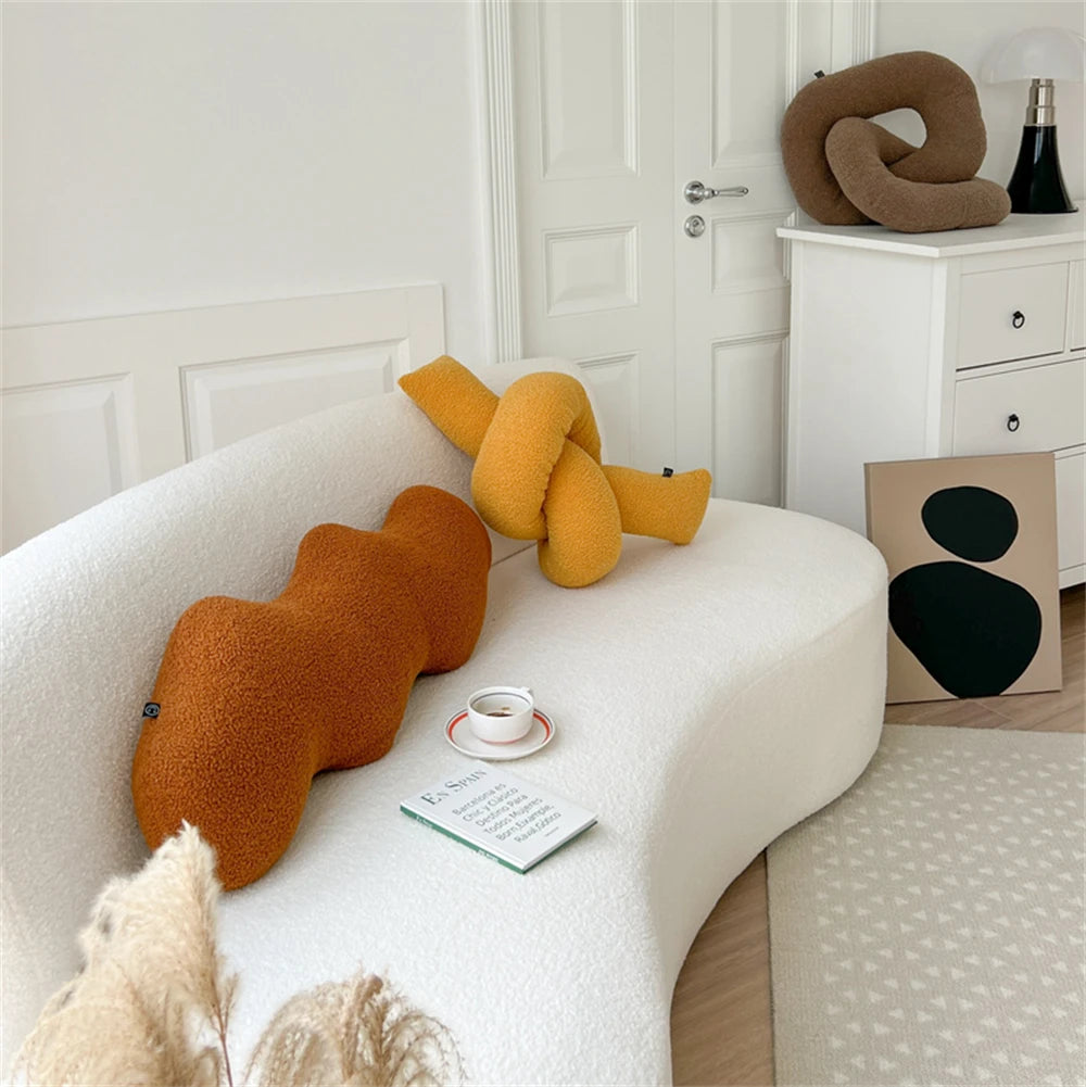 Funny Plush Wool Cushion for Living Room