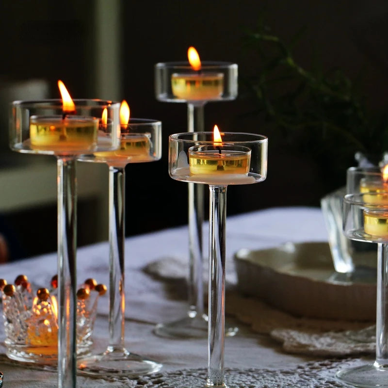 Crystal Tealight Candle Holders for Weddings