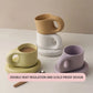 Nordic Mug with Fat Handle - Ceramic Cup Set