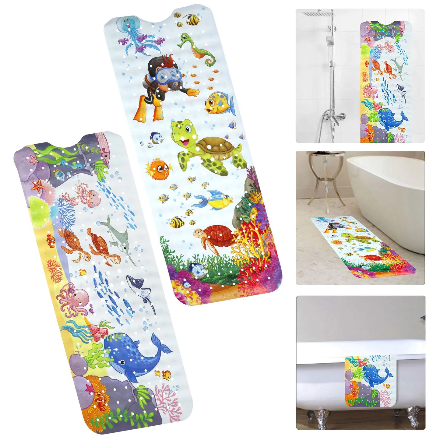 Cute Cartoon Anti-Slip Bathtub Mat