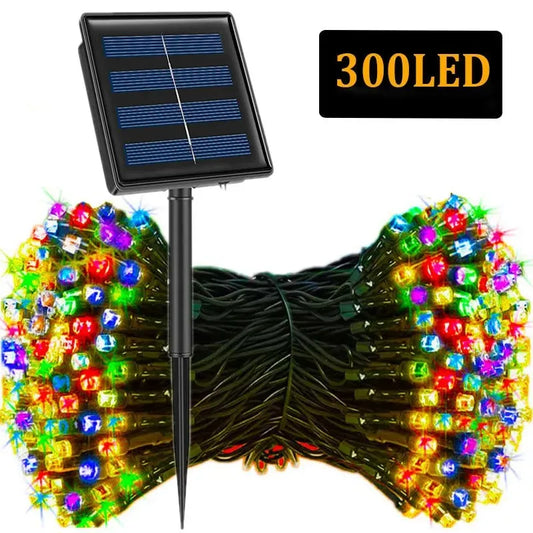 330 LED Solar String Lights for Garden and Wedding