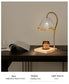 Nordic Candle Warmer Lamp for Bedroom