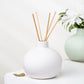 Light Blue Ceramic Ball Vase - Nordic Table Decor