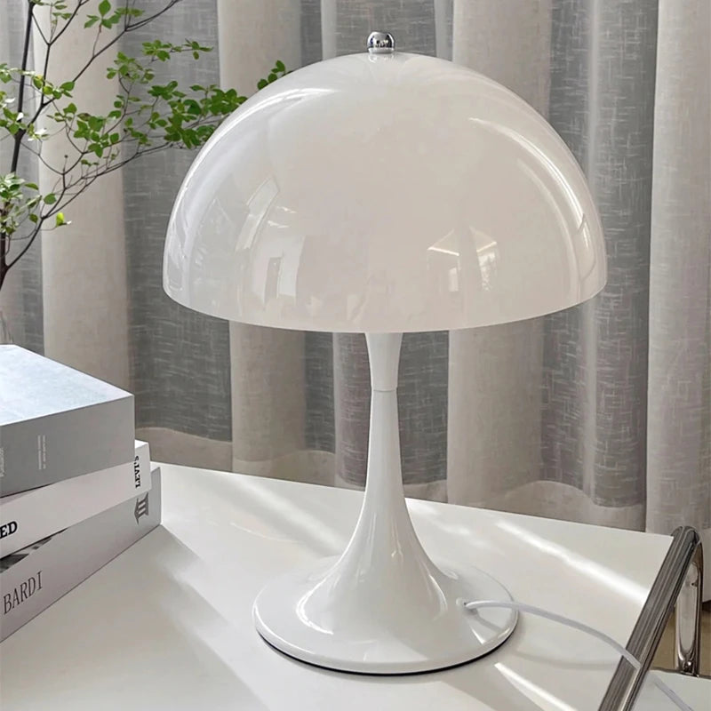 Vintage Mushroom Table Lamp Ornament Light  for Livingroom