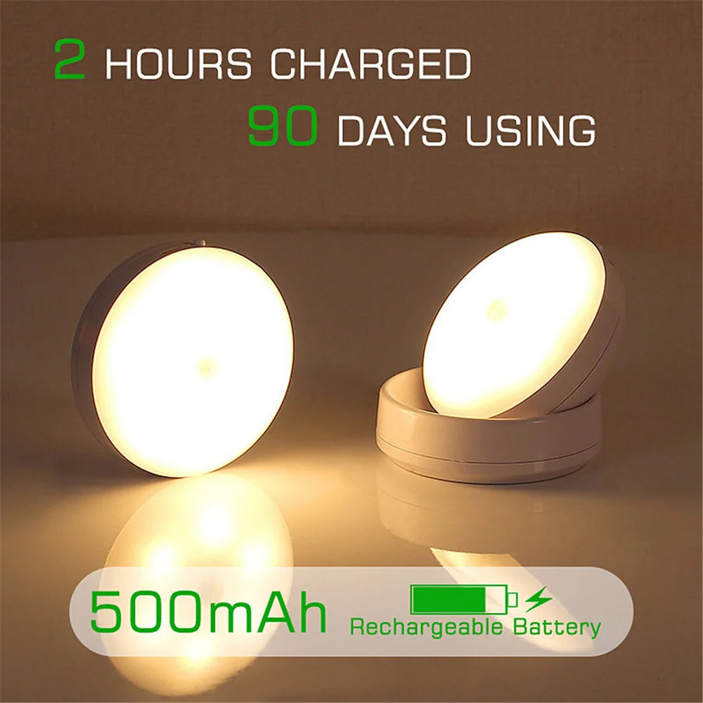 360-Degree PIR Motion Sensor LED Night Light