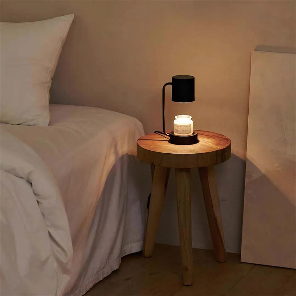 Metal Wax Burner Lamp - Modern Candle Warmer