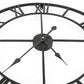 Large 3D Wall Clock with Roman Numerals