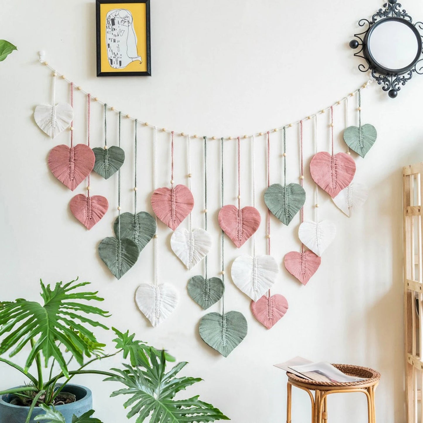 Bohemian Macrame Wall Hanging for Home Decor