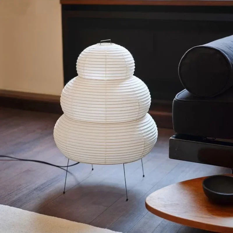 Japanese Akari Noguchi Table Lamp Design