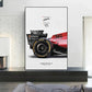 F1 Grand Prix Racing Canvas for Wall Art