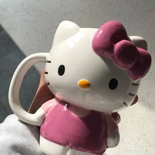 Kawaii Hello Kitty Porcelain Cup