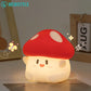 Mushroom Silicone Nursery Lamp