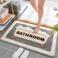 Faux Cashmere Non-Slip Bathroom Mat