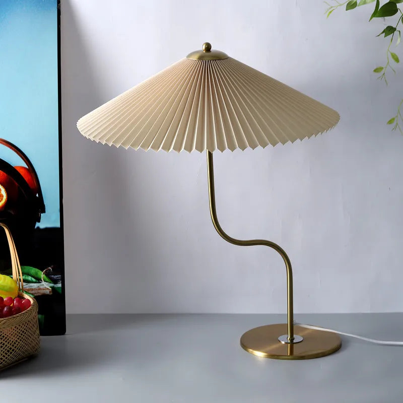 Metal Umbrella Lamp with USB Dimming Switch