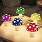 Fly Amanita Mushroom Lamp USB Rechargeable Dual Color LED Light