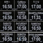 Multilingual Digital LED Calendar Clock