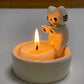 Cute Cat Candle Holder for Aromatherapy