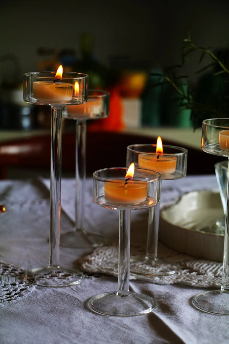 Crystal Tealight Candle Holders for Weddings