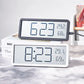 LCD Digital Wall Clock with Battery Power