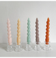 18CM Long Spiral Scented Pillar Candle