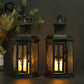 Nordic Iron Lantern Candle Holder