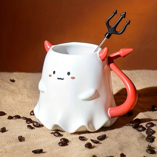 16oz Large Ceramic Halloween Mug