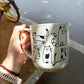 Hand-painted Ceramic Office Mug