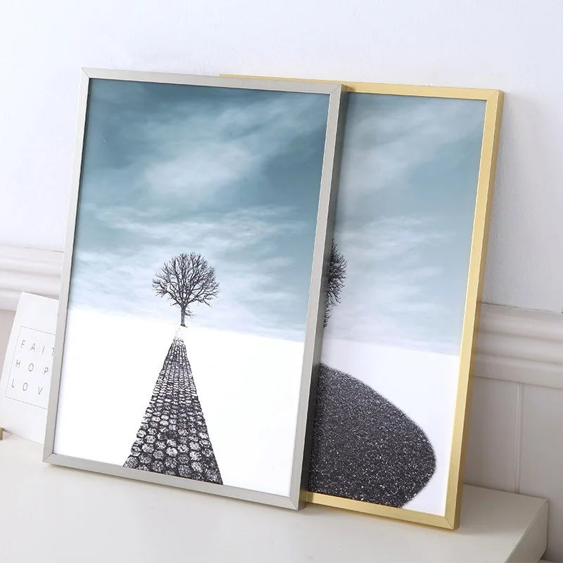 Modern Metal Photo Frame