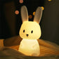 Rabbit Cartoon Silicone Night Light