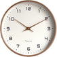 12-Inch Nordic Wooden Wall Clock for Minimalist Homes