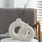 Nordic Ceramic Donuts Flower Pot for Living Room