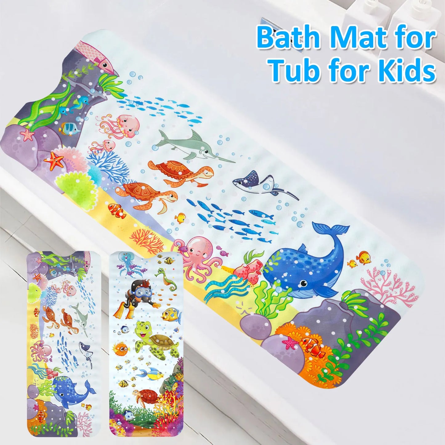 Cute Cartoon Anti-Slip Bathtub Mat