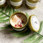 Long-Lasting Scented Soy Candle with Crystals