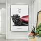 F1 Grand Prix Racing Canvas for Wall Art