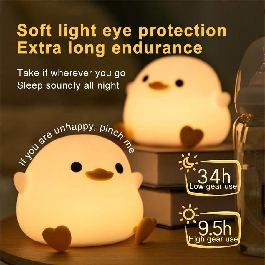 Timer-Controlled Duck Night Light