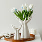 Ceramic Hand Palm Vase for Flower Arrangements