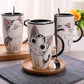 600ml Large Capacity Cat Ceramic Mug