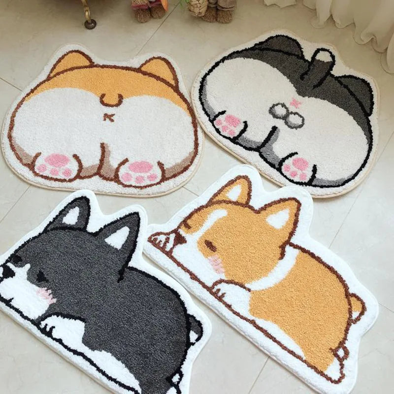 Cute Cartoon Anti-Skid Bathroom Mat