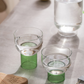 Green Clear Fresh Heat Resistant Glass Teapot Set