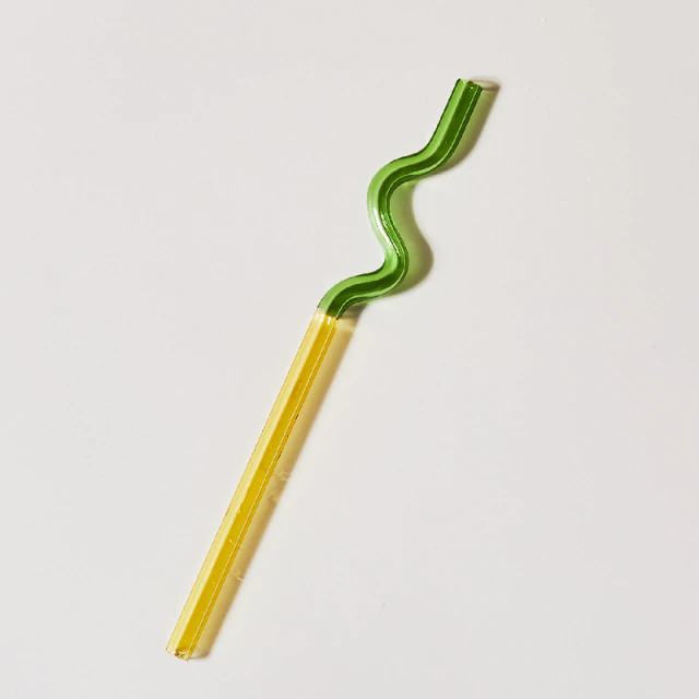 Mushroom GLASS STRAW- Reusable Straws, Glass Straws, Eco Friendly Straws, Mushroom Straws, Boba Straws, Smoothie Straws